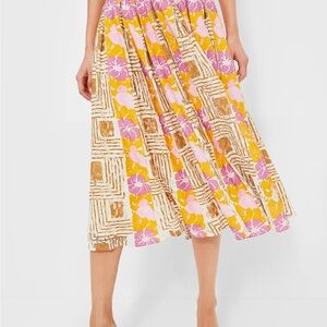 Tuckernuck Retro Floral Marlow Skirt